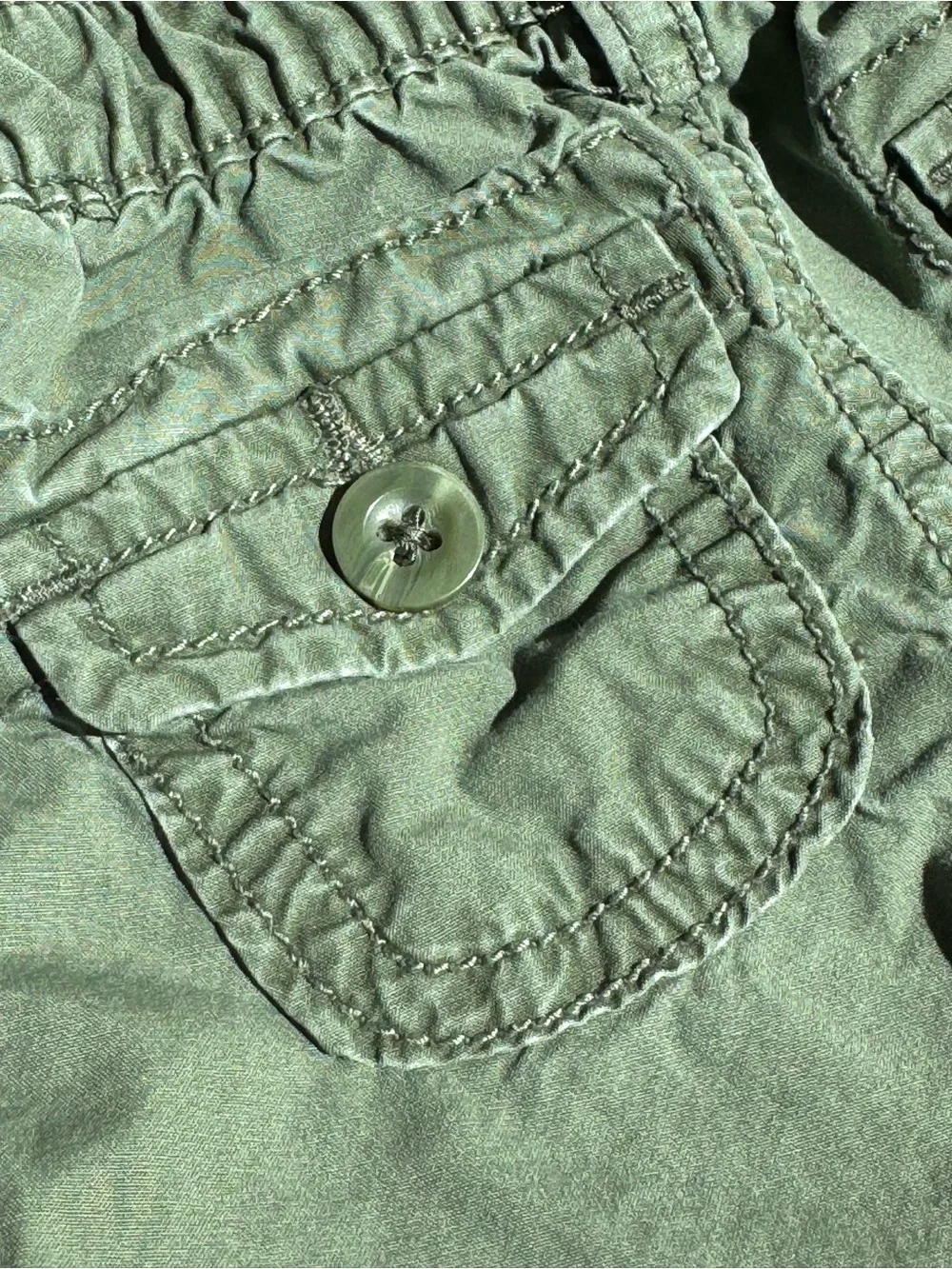 Old Navy Olive Green Cargo Jogger Pants